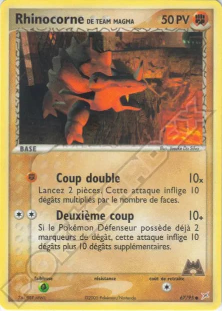 Rhyhorn — EX Team Magma vs Team Aqua