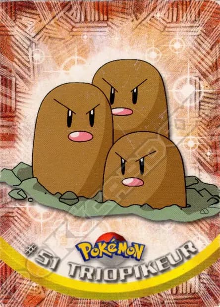 Dugtrio — Topps