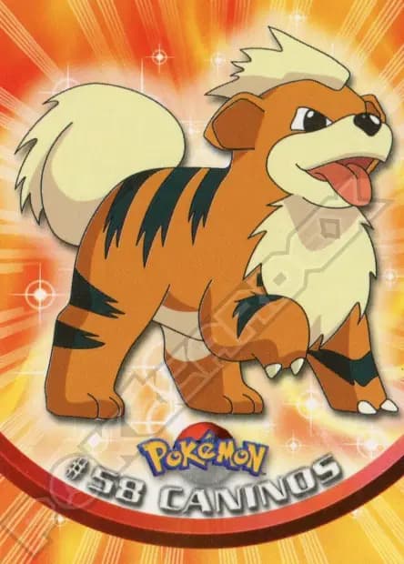 Growlithe — Topps