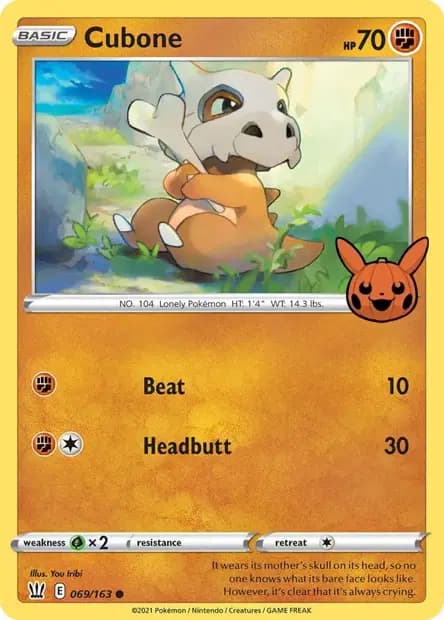 Cubone — Trick or Trade 2022