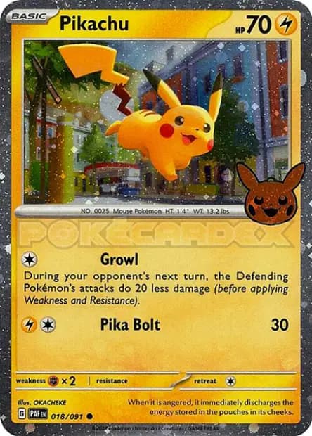 Pikachu — Trick or Trade 2024