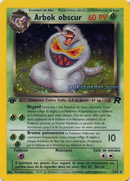 Arbok — Team Rocket