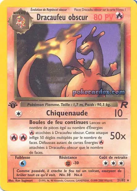 Charizard — Team Rocket