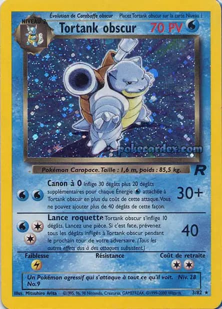 Blastoise — Team Rocket