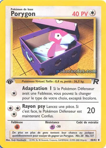 Porygon — Team Rocket