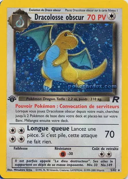 Dragonite — Team Rocket