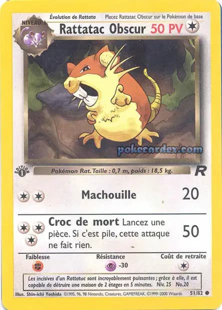 Raticate — Team Rocket