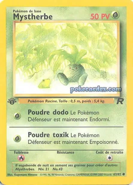Oddish — Team Rocket