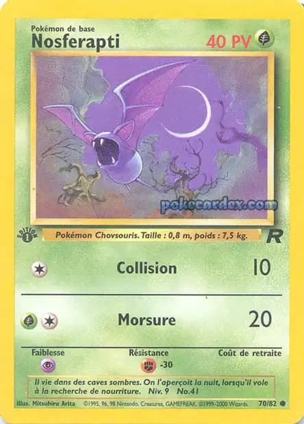 Zubat — Team Rocket