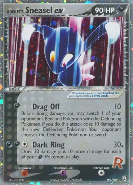Sneasel — EX Team Rocket Returns