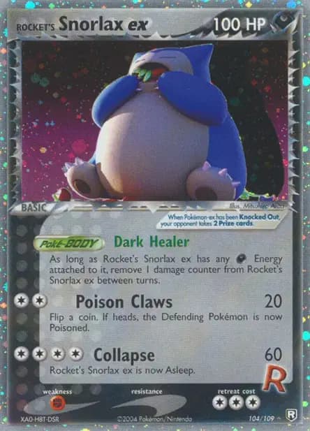 Snorlax — EX Team Rocket Returns