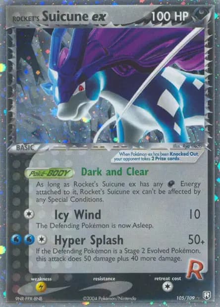 Suicune — EX Team Rocket Returns