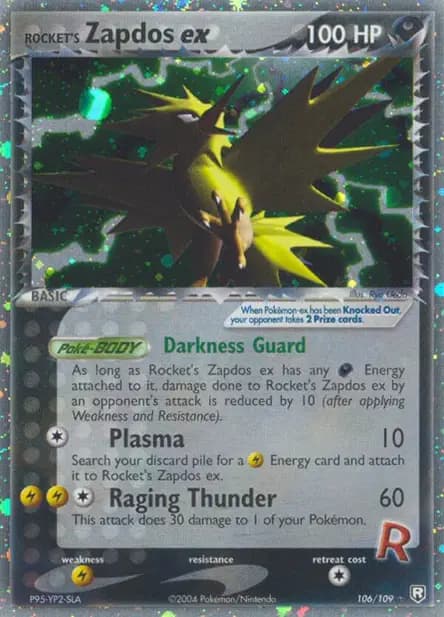 Zapdos — EX Team Rocket Returns