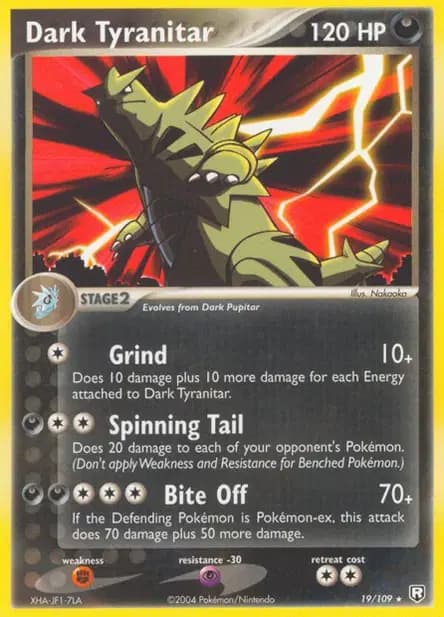 Tyranitar — EX Team Rocket Returns