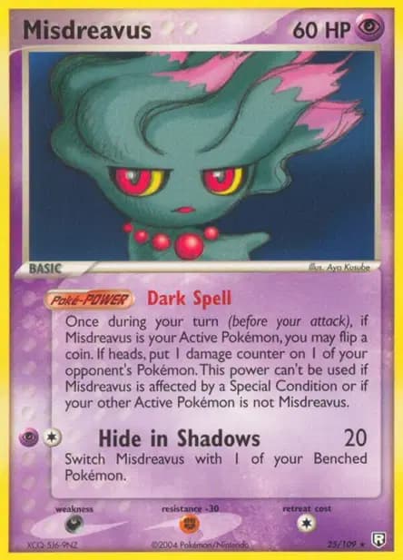 Misdreavus — EX Team Rocket Returns