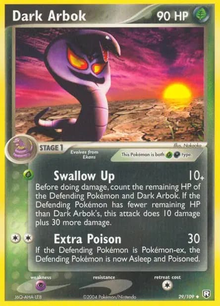 Arbok — EX Team Rocket Returns