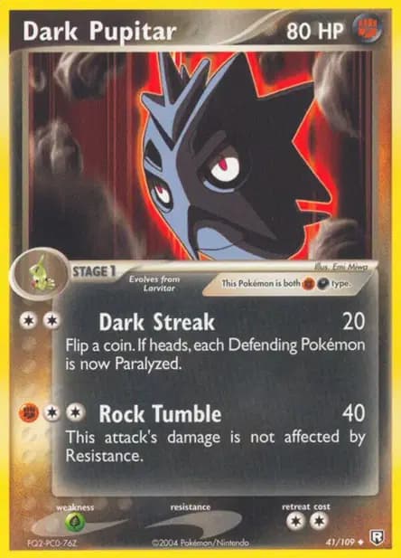 Pupitar — EX Team Rocket Returns