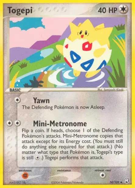 Togepi — EX Team Rocket Returns