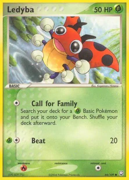 Ledyba — EX Team Rocket Returns
