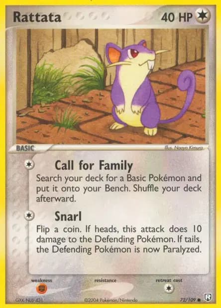 Rattata — EX Team Rocket Returns