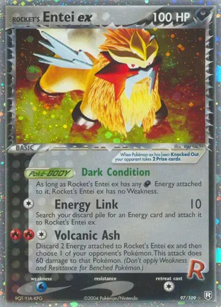 Entei — EX Team Rocket Returns