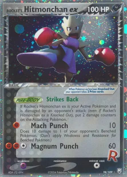 Hitmonchan — EX Team Rocket Returns