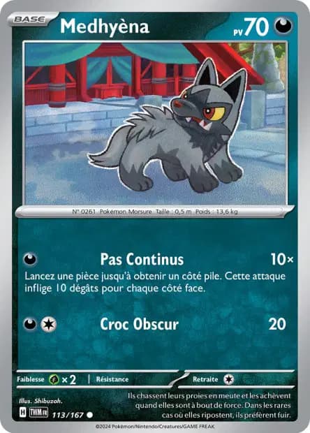 Poochyena — Twilight Masquerade
