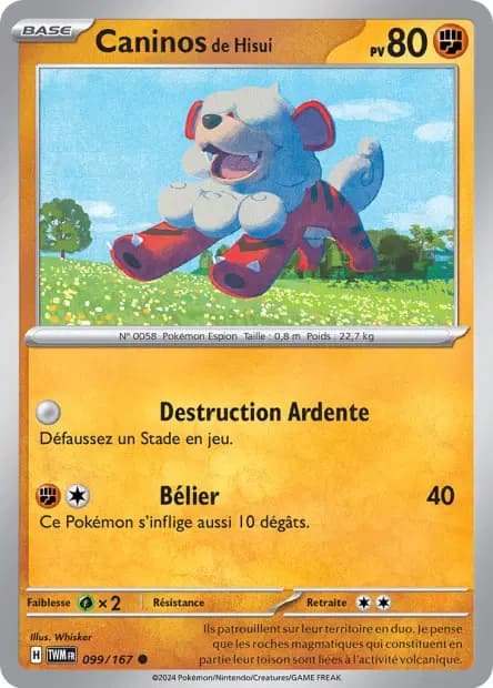 Growlithe — Twilight Masquerade