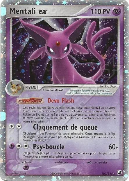 Espeon — EX Unseen Forces