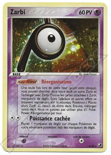 Unown — EX Unseen Forces