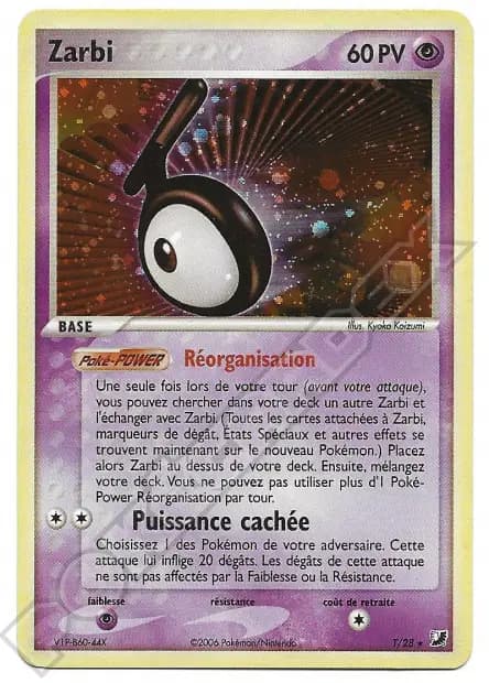 Unown — EX Unseen Forces