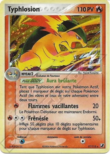 Typhlosion — EX Unseen Forces