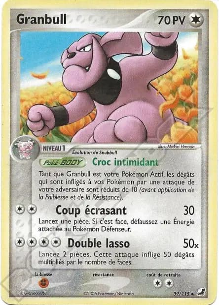 Granbull — EX Unseen Forces