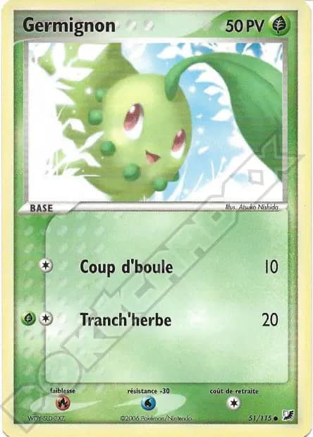 Chikorita — EX Unseen Forces