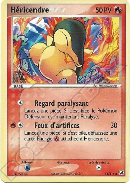 Cyndaquil — EX Unseen Forces