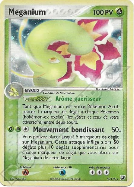 Meganium — EX Unseen Forces