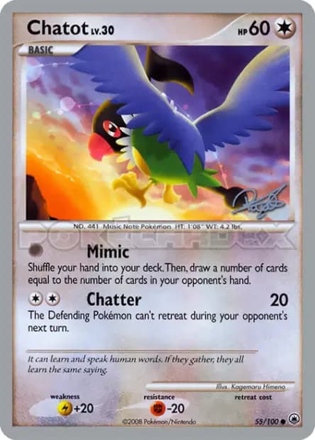 Chatot — World Championships 2008