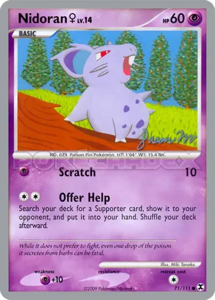 Nidoran♀ — World Championships 2009