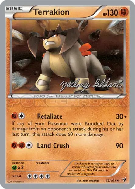 Terrakion — World Championships 2012