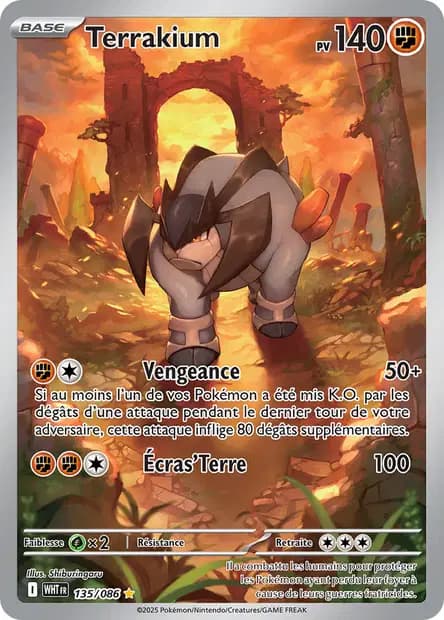Terrakion — White Flame