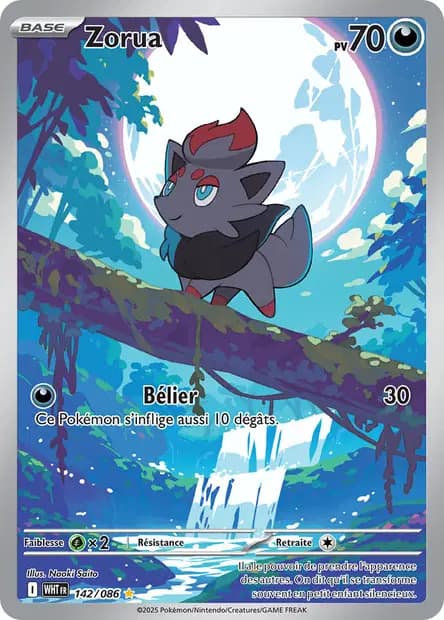 Zorua — White Flame