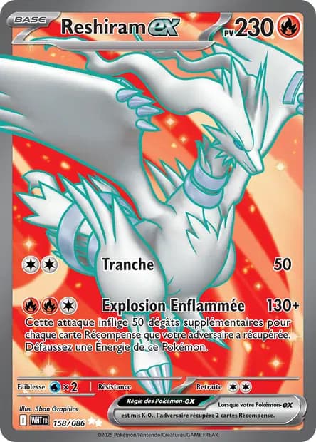 Reshiram — White Flame