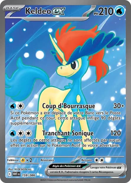 Keldeo — White Flame