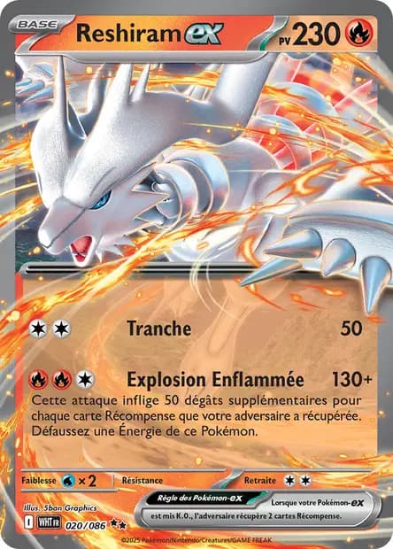 Reshiram — White Flame