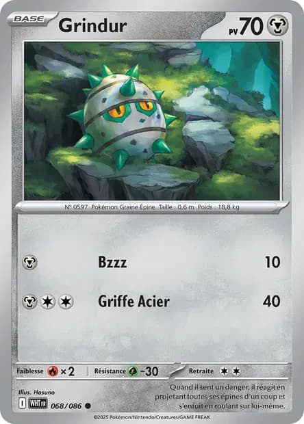 Ferroseed — White Flame