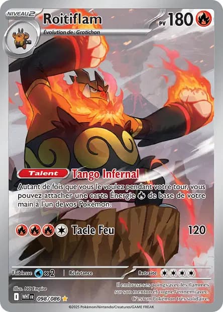 Emboar — White Flame