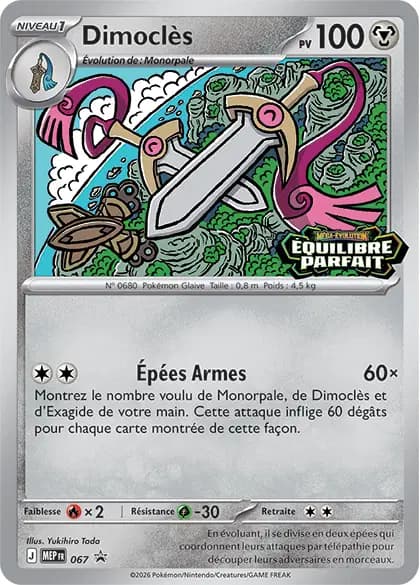 Dimoclès — Promos Méga-Évolution