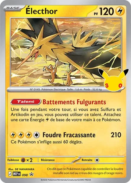 Électhor — Promos Méga-Évolution