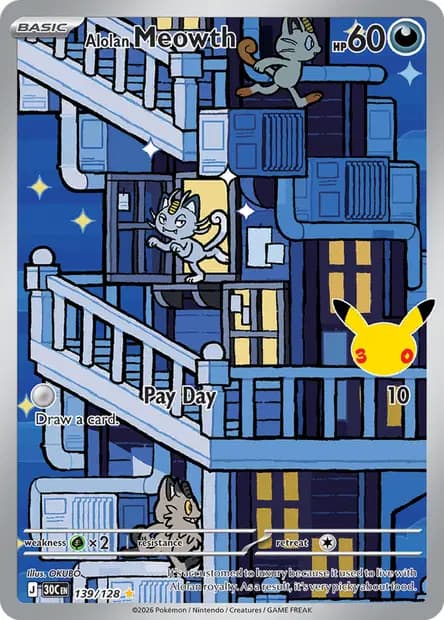 Meowth — 30th Celebration