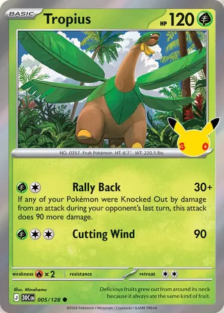 Tropius — 30th Celebration